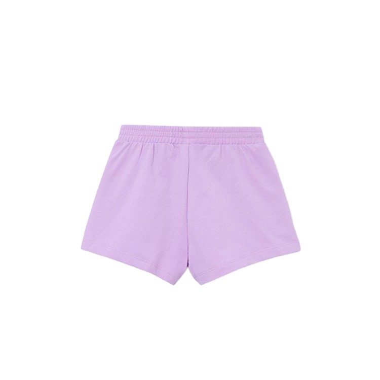 MAYORAL Shorts basic lilla in felpa bambina