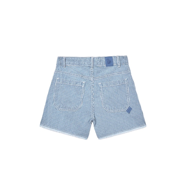MAYORAL Shorts in denim a righe bambina