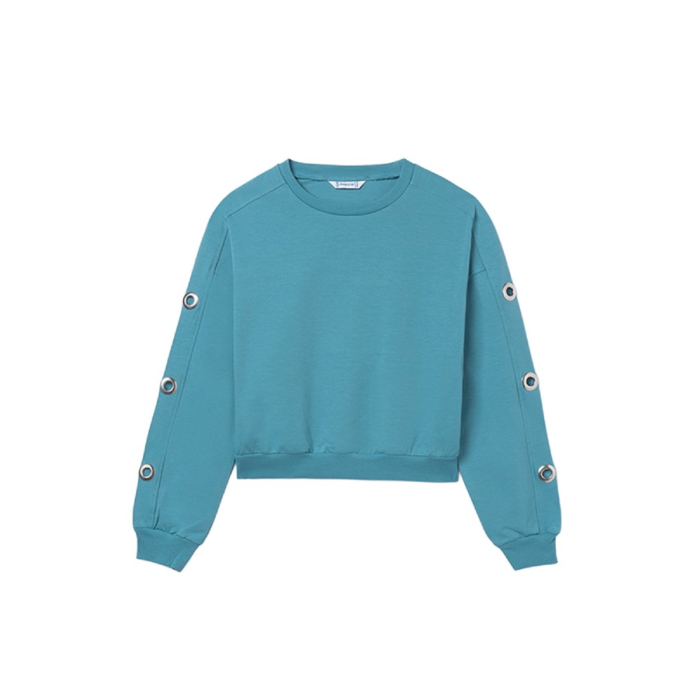 MAYORAL Felpa turchese con...