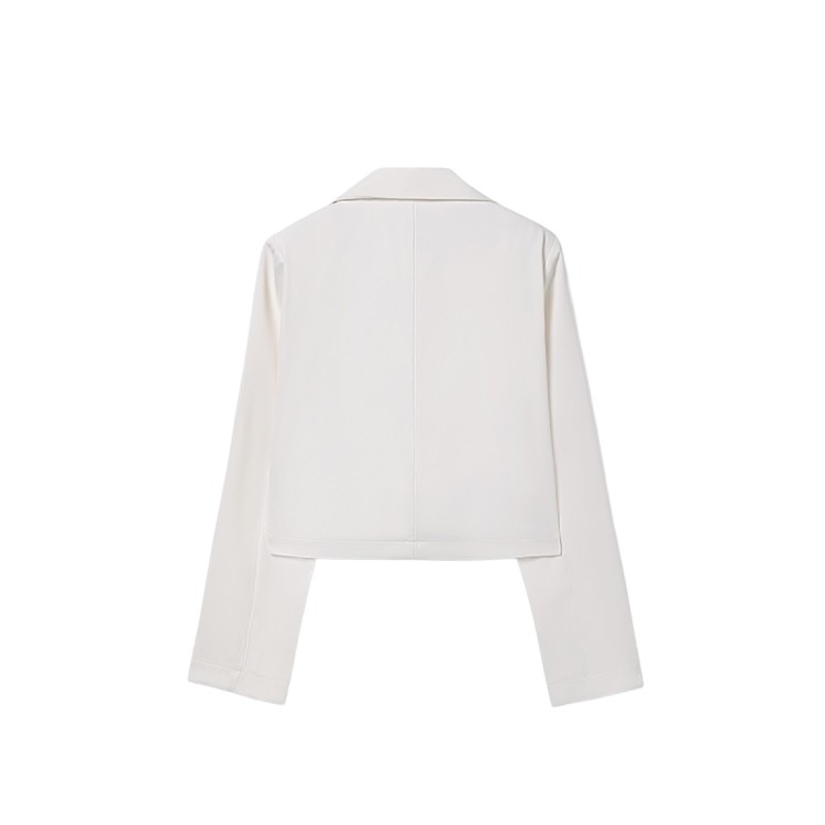 MAYORAL Blazer panna cropped bambina