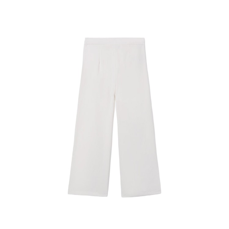 MAYORAL Pantaloni panna in crêpe bambina