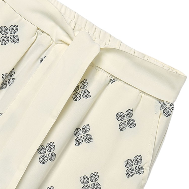 MAYORAL Pantaloni panna stampati bambina