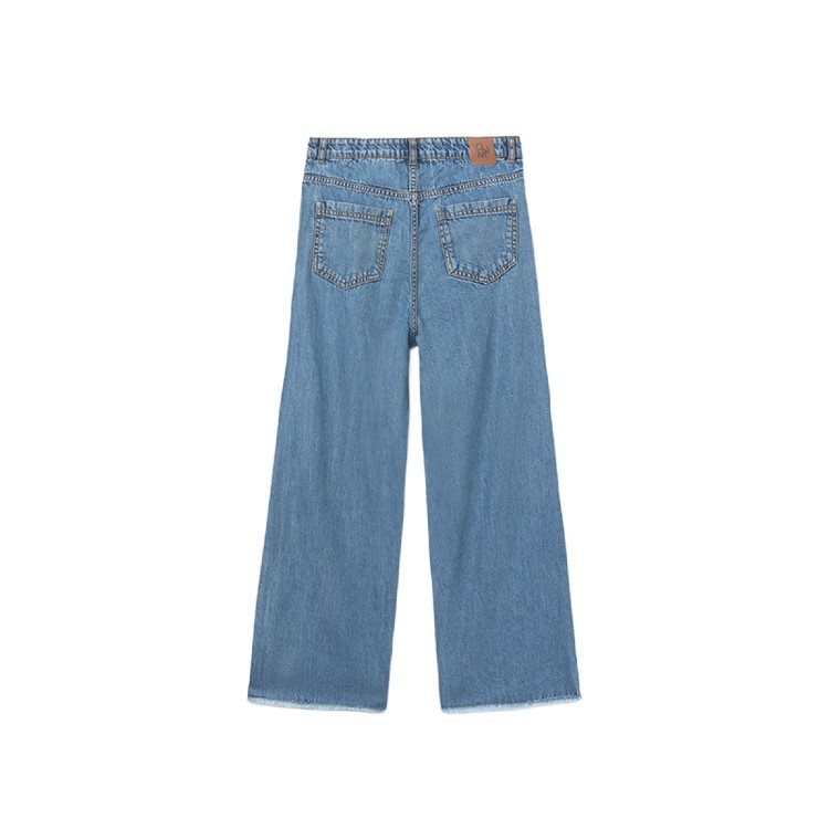 MAYORAL Jeans wide leg con stelle bambina