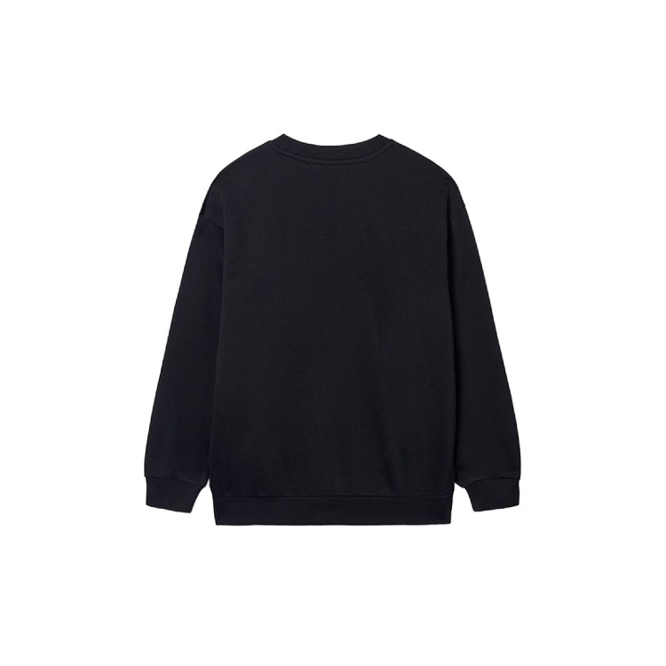 MAYORAL Felpa nera basic con tasche bambino