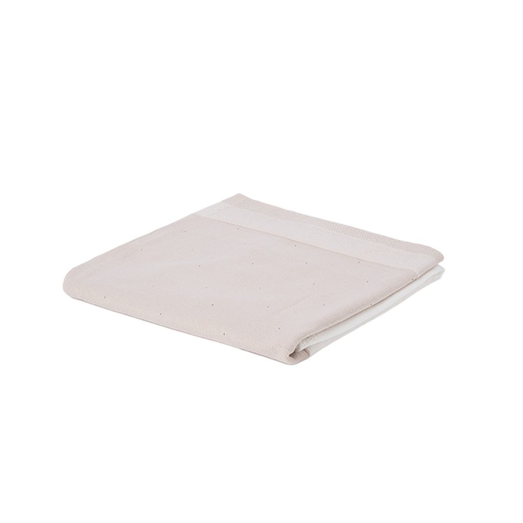 MAYORAL NEWBORN Copertina tortora in cotone neonati