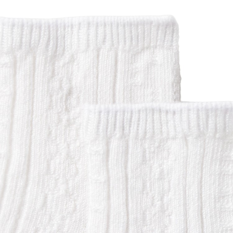 MAYORAL NEWBORN Set di calze bianche eleganti neonati