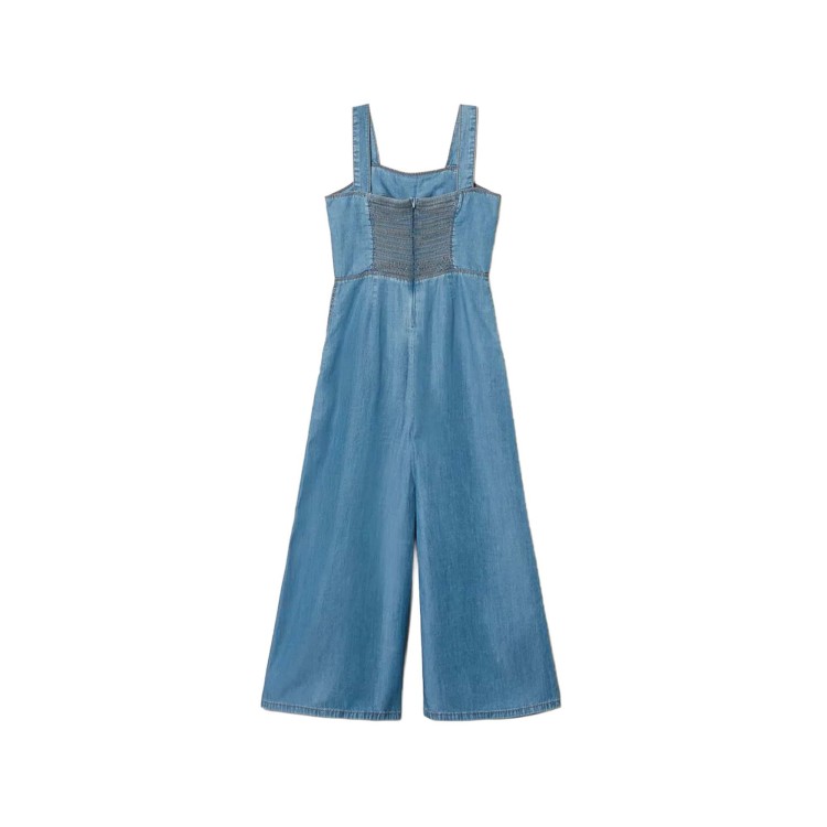 TWIN-SET Tuta lunga in chambray bambina
