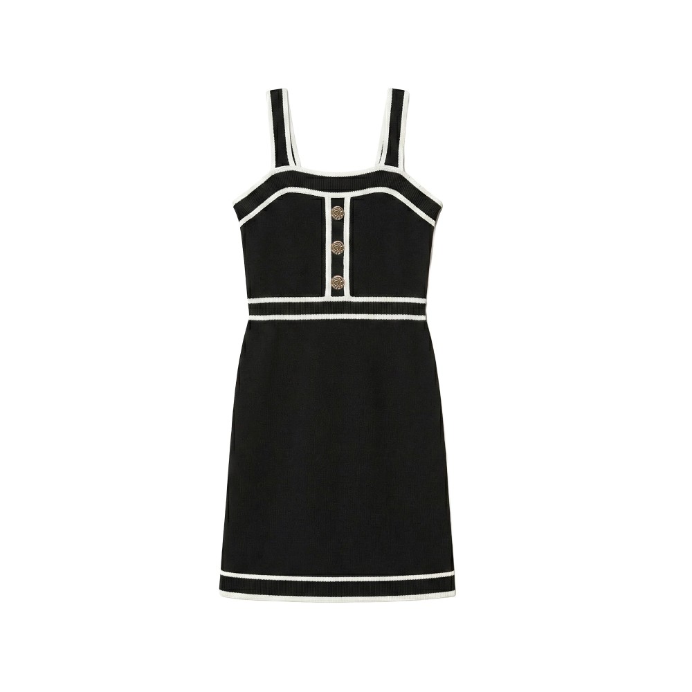 TWIN-SET Abito nero in...