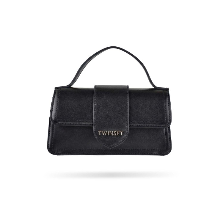 TWIN-SET Borsa nera a con tracolla bambina