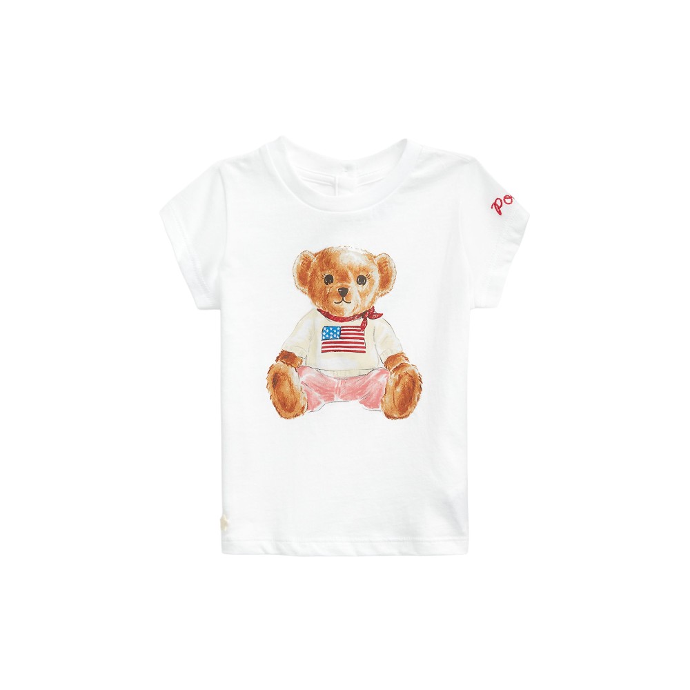 RALPH LAUREN T-shirt bianca...