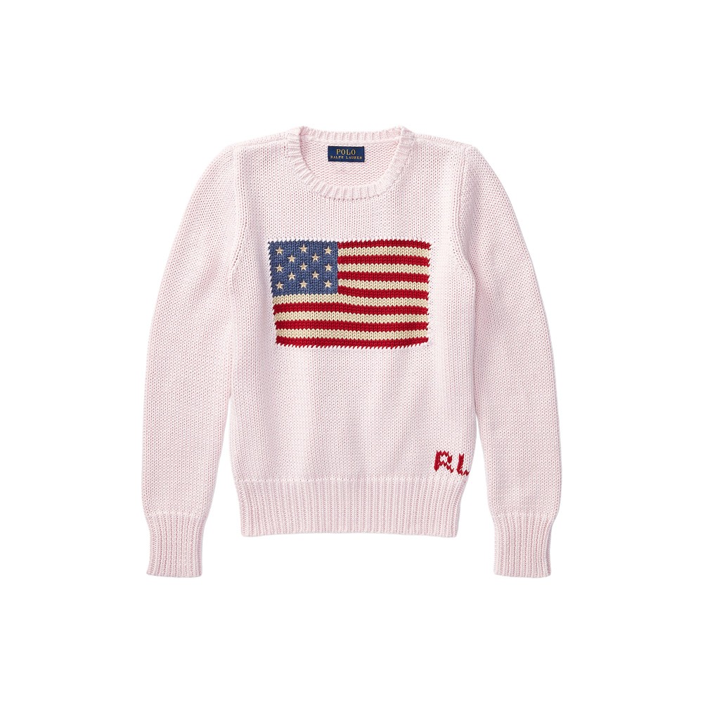 RALPH LAUREN Maglione rosa...