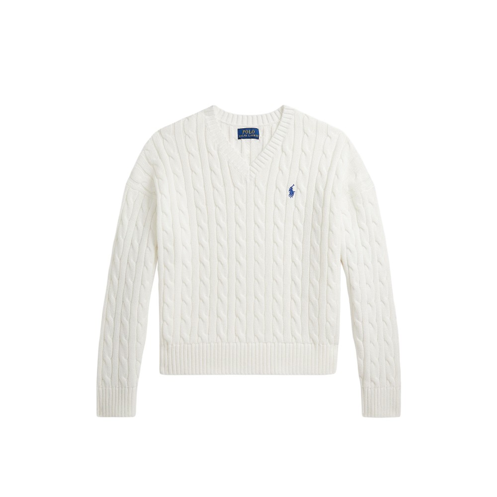 RALPH LAUREN Maglia bianca...