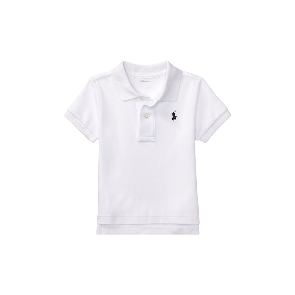 RALPH LAUREN Polo bianca in...