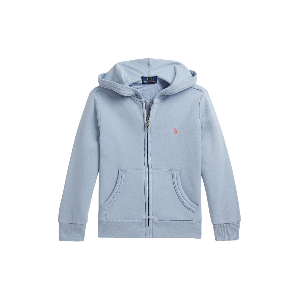 RALPH LAUREN Felpa celeste...