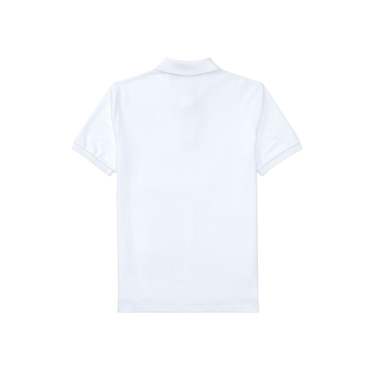 RALPH LAUREN Polo bianca in piqué bambino