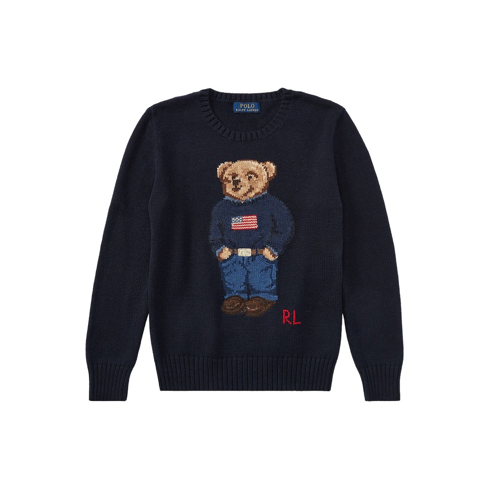 RALPH LAUREN Maglia blu...