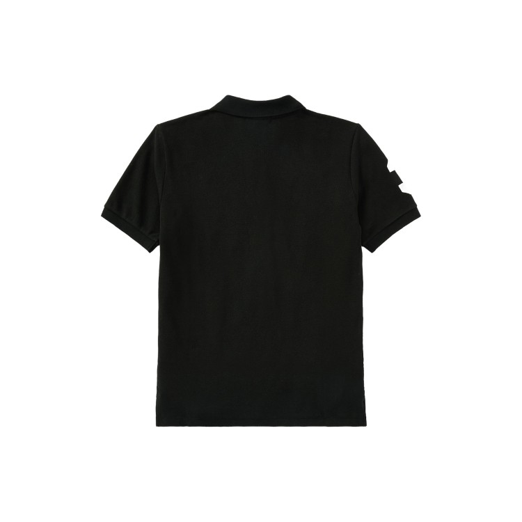 RALPH LAUREN Polo nera in piqué Big Pony bambino