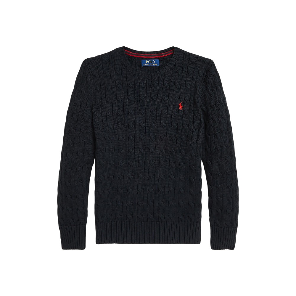 RALPH LAUREN Maglione nero...