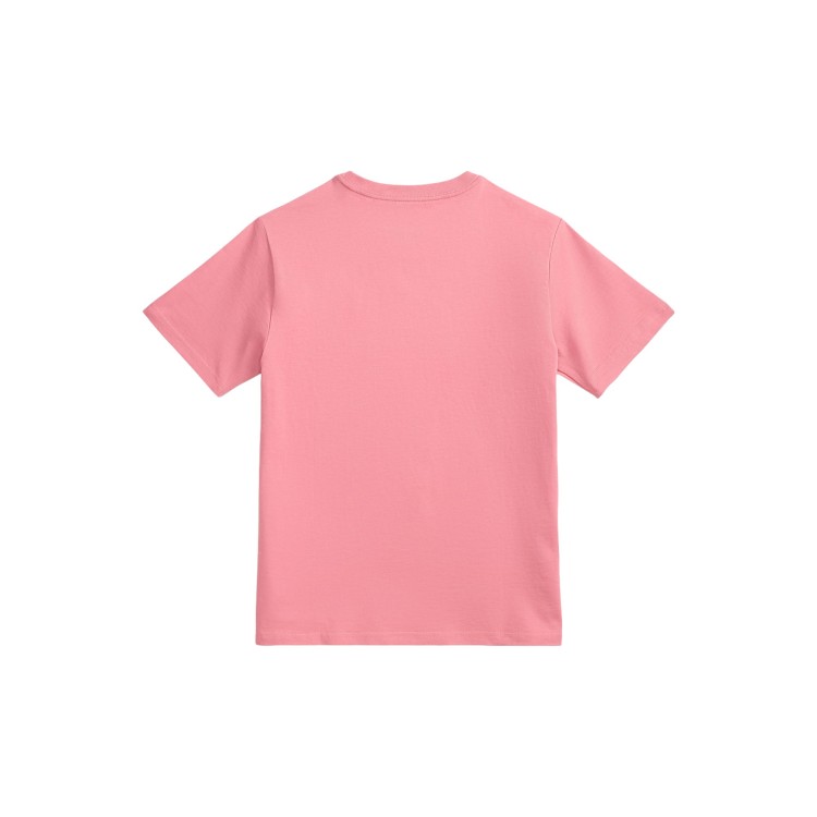 RALPH LAUREN T-shirt rosa Pony crema bambina