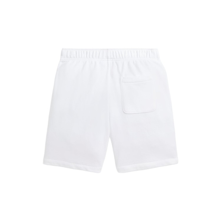 RALPH LAUREN Pantaloncini bianchi in felpa bambino