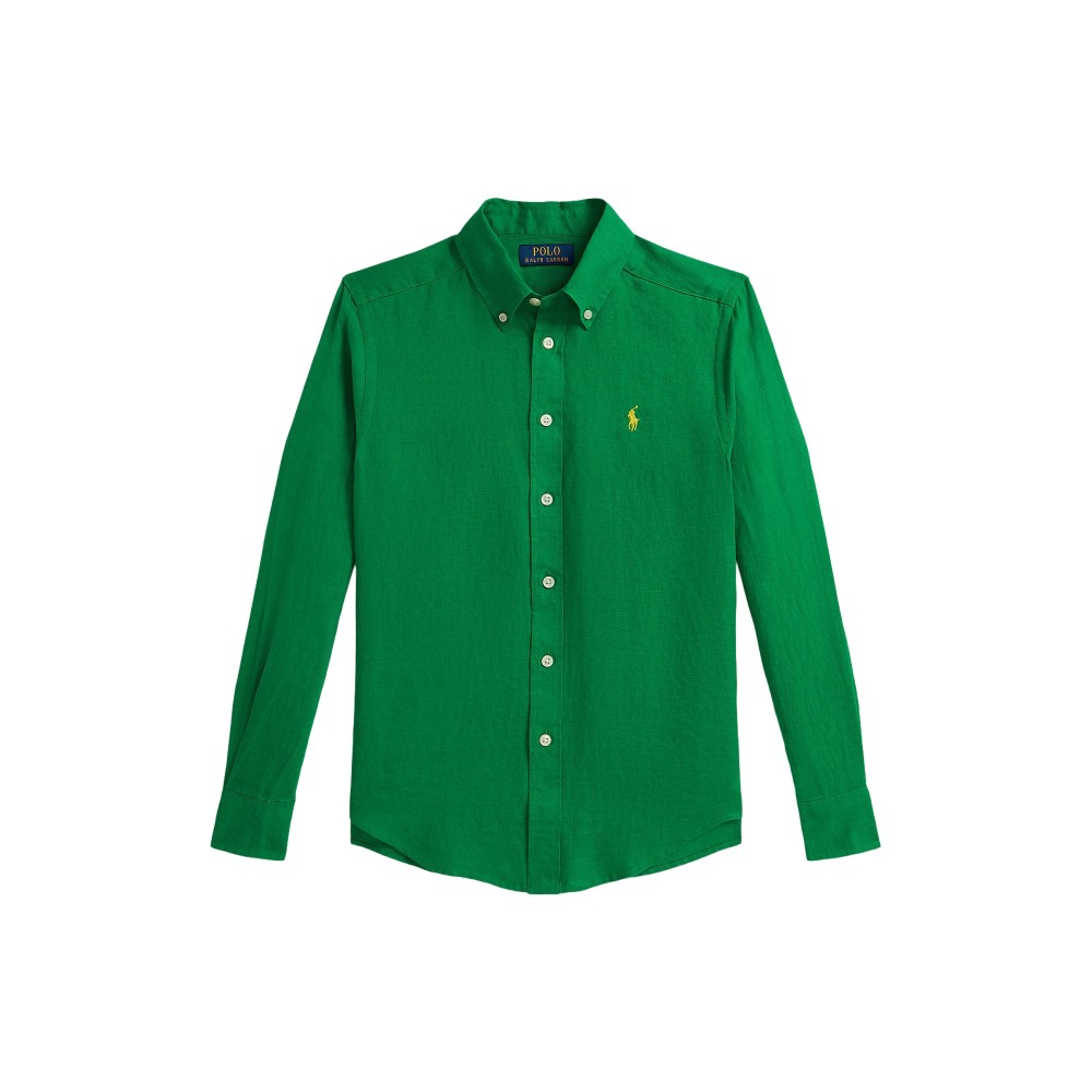 RALPH LAUREN Camicia verde...