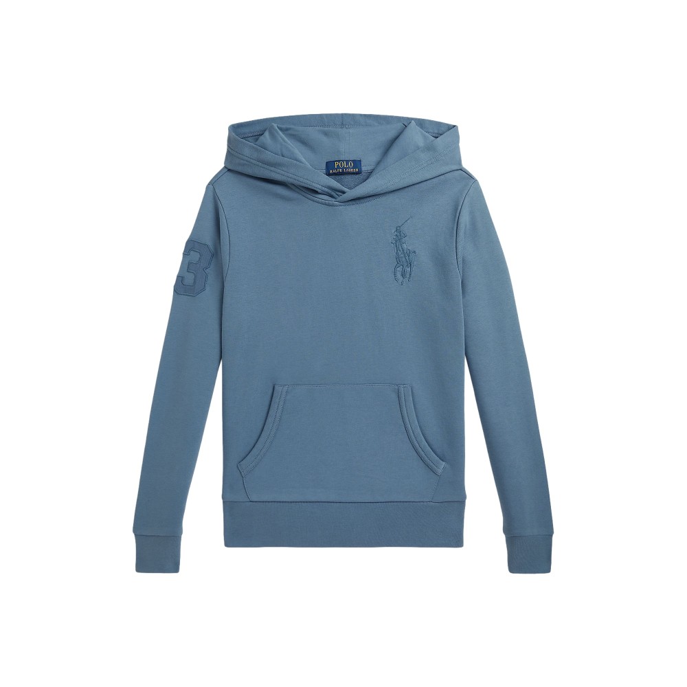 RALPH LAUREN Felpa azzurra...