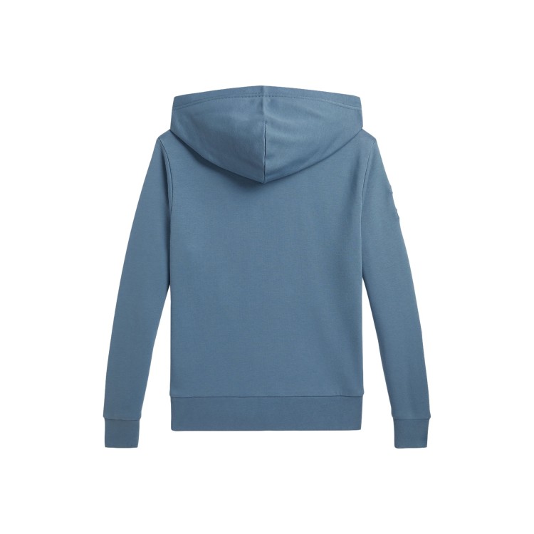 RALPH LAUREN Felpa azzurra Big Pony bambini