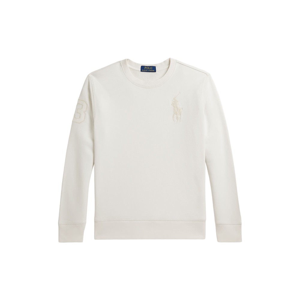 RALPH LAUREN Felpa bianca...