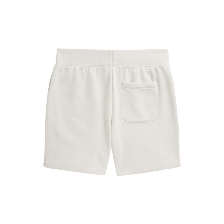 RALPH LAUREN Shorts bianchi in felpa Big Pony bambino