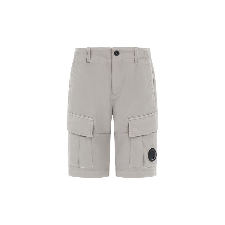C.P. COMPANY Bermuda cargo grigi bambino