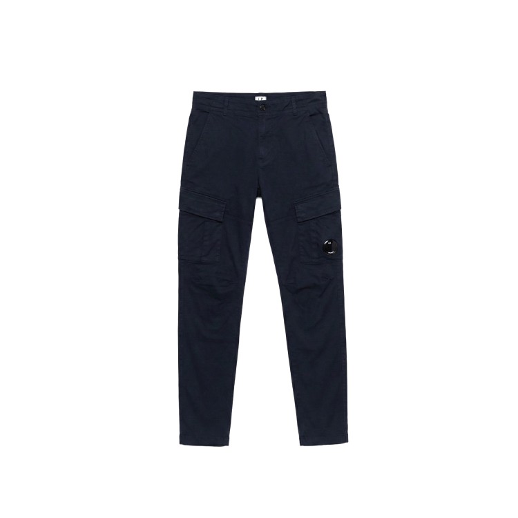 C.P. COMPANY Pantaloni blu navy cargo bambino