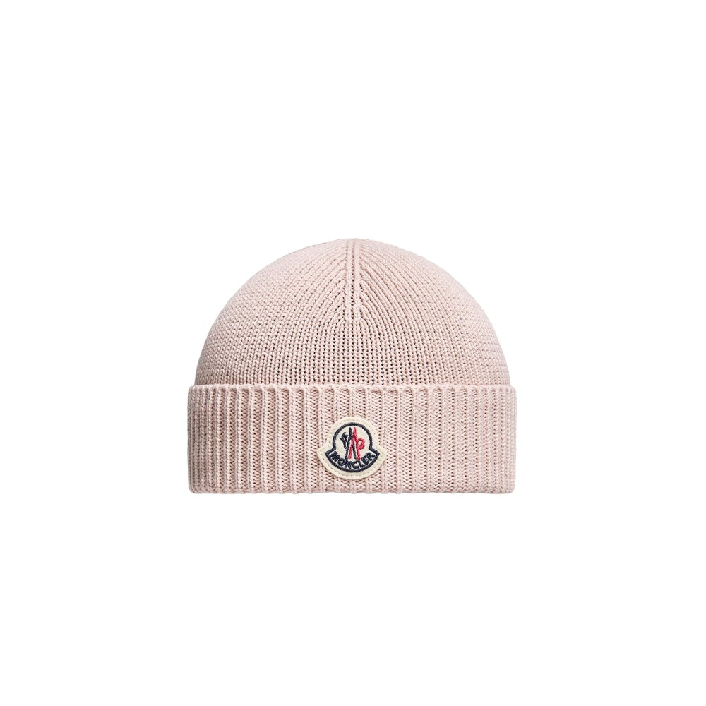 MONCLER Berretto rosa in...