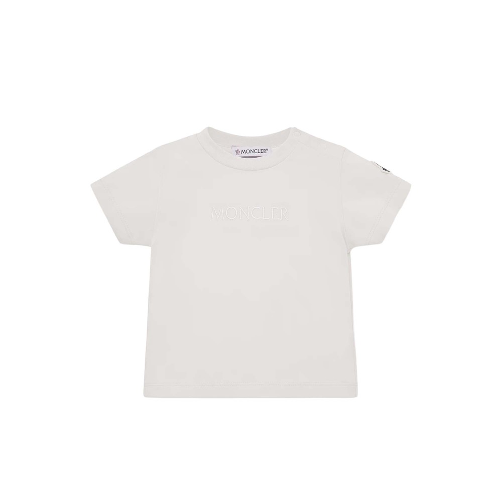 MONCLER T-shirt bianca con...