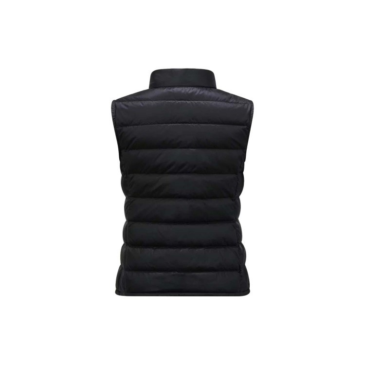 MONCLER Gilet imbottito nero Lans bambina