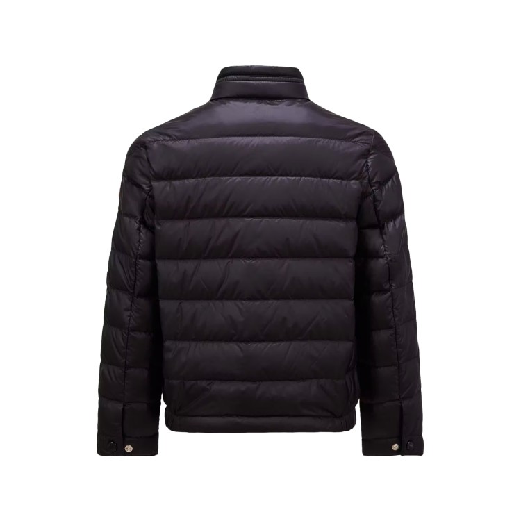 MONCLER Piumino nero Acorus bambini