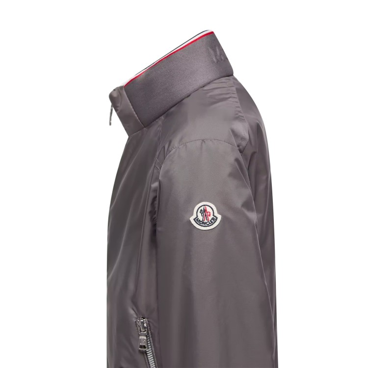 MONCLER Giacca grigia impermeabile Hilmi bambini
