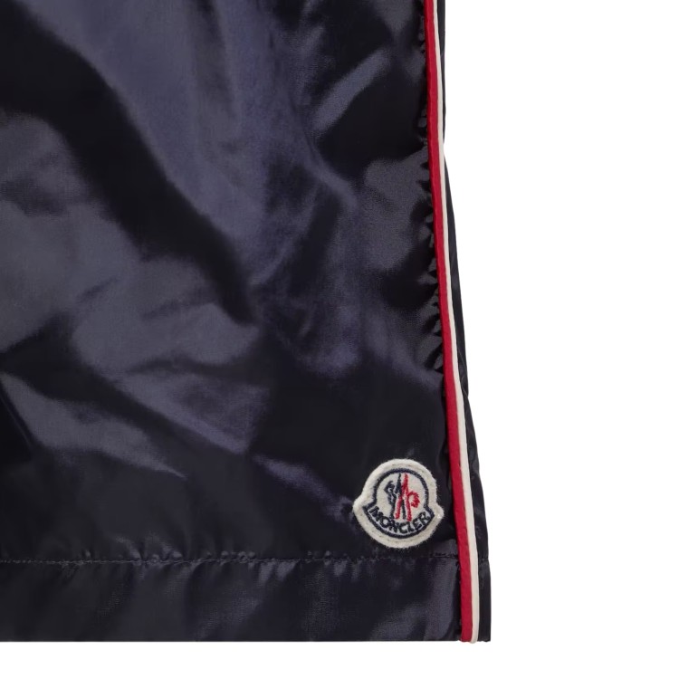 MONCLER Shorts da bagno blu navy bambino