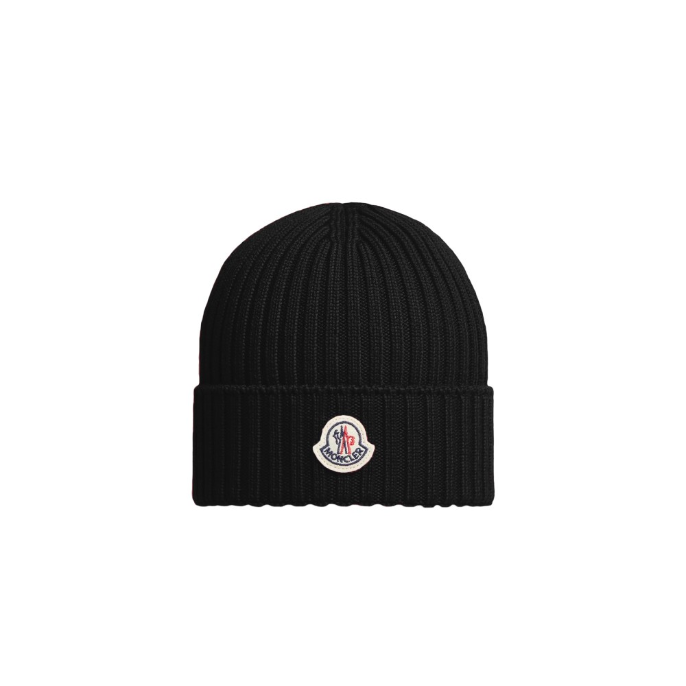 MONCLER Berretto nero in...