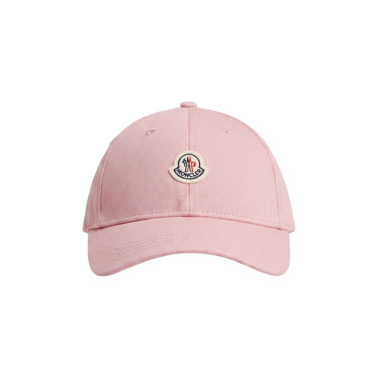 MONCLER Cappello da baseball rosa bambina