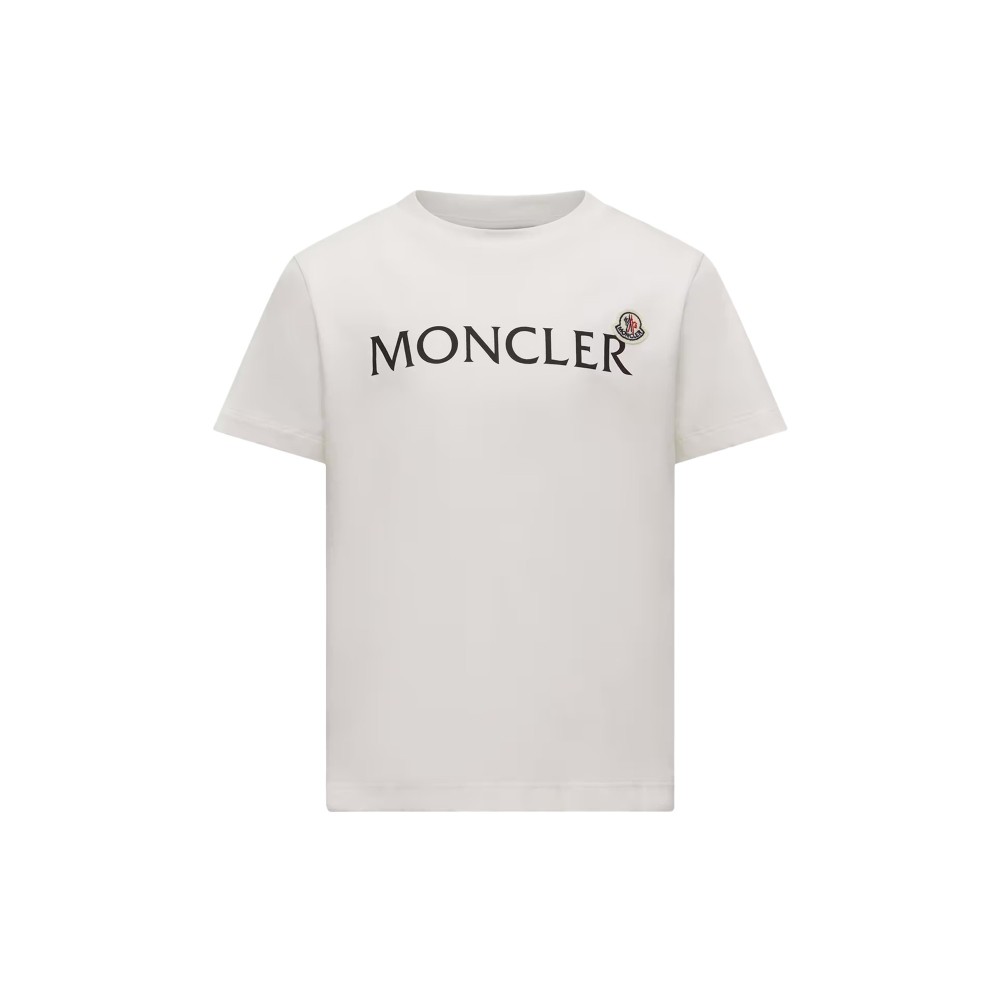 MONCLER T-shirt bianca con...
