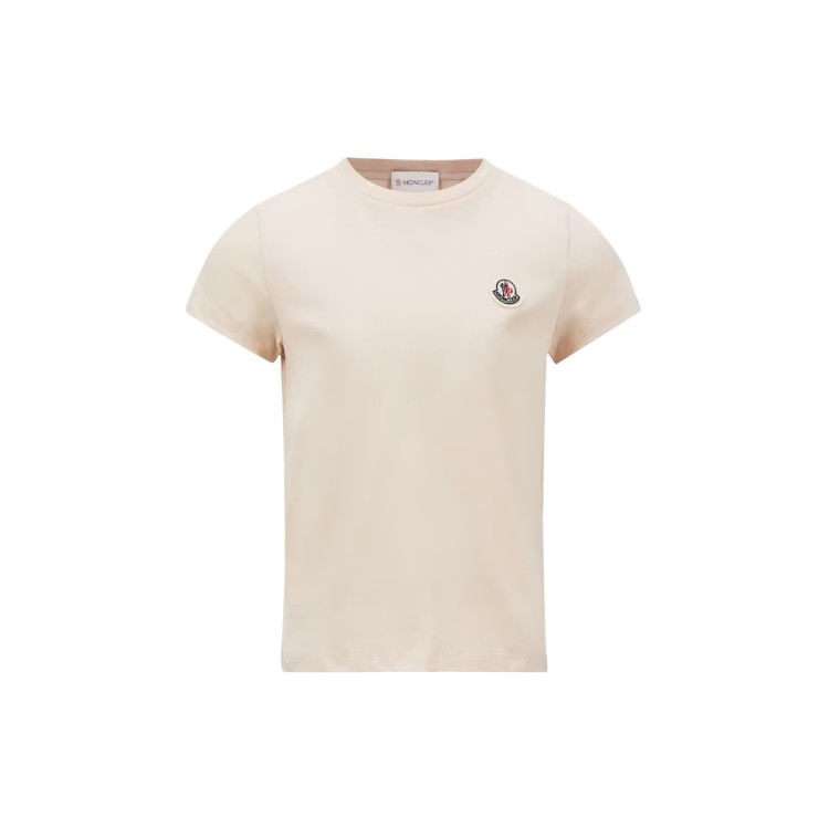 MONCLER Set 3 t-shirt con patch logo bambina