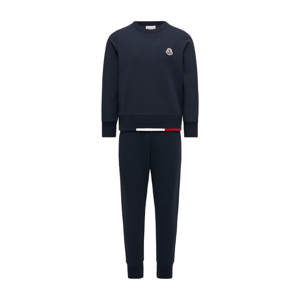 MONCLER Tuta blu navy...