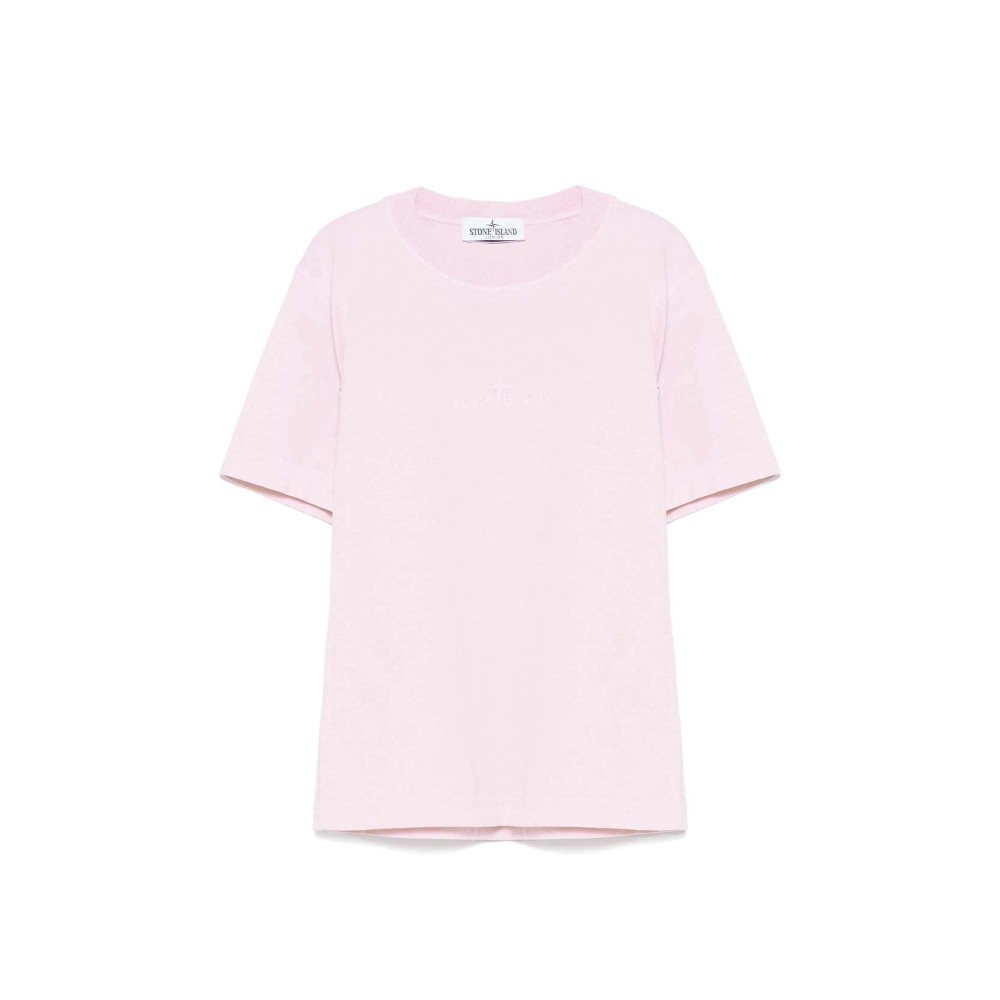 STONE ISLAND T-shirt rosa...