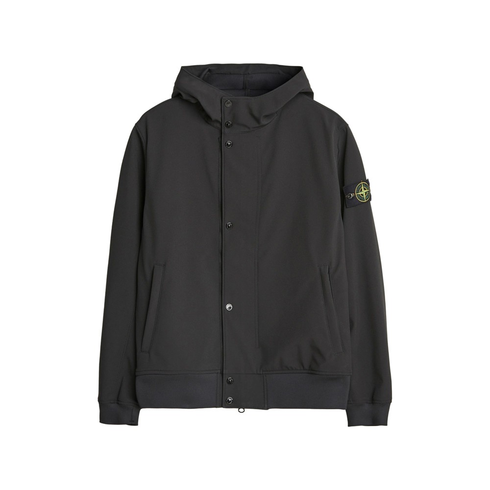 STONE ISLAND Giubbotto nero...
