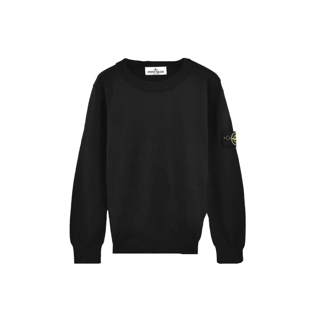 STONE ISLAND Maglia nera...