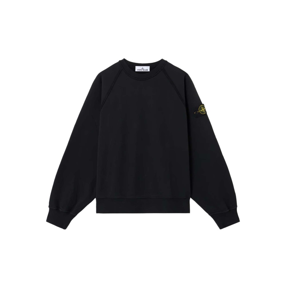 STONE ISLAND Felpa nera...