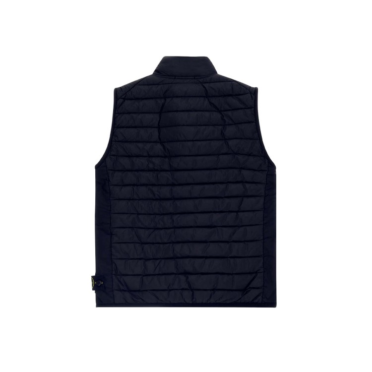 STONE ISLAND Gilet blu navy imbottito bambino