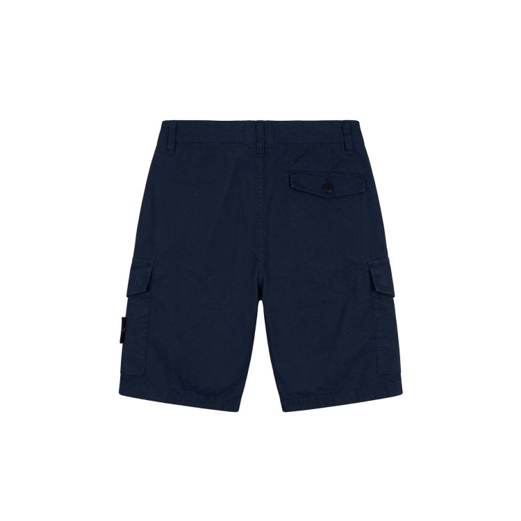 STONE ISLAND Bermuda blu navy cargo bambini