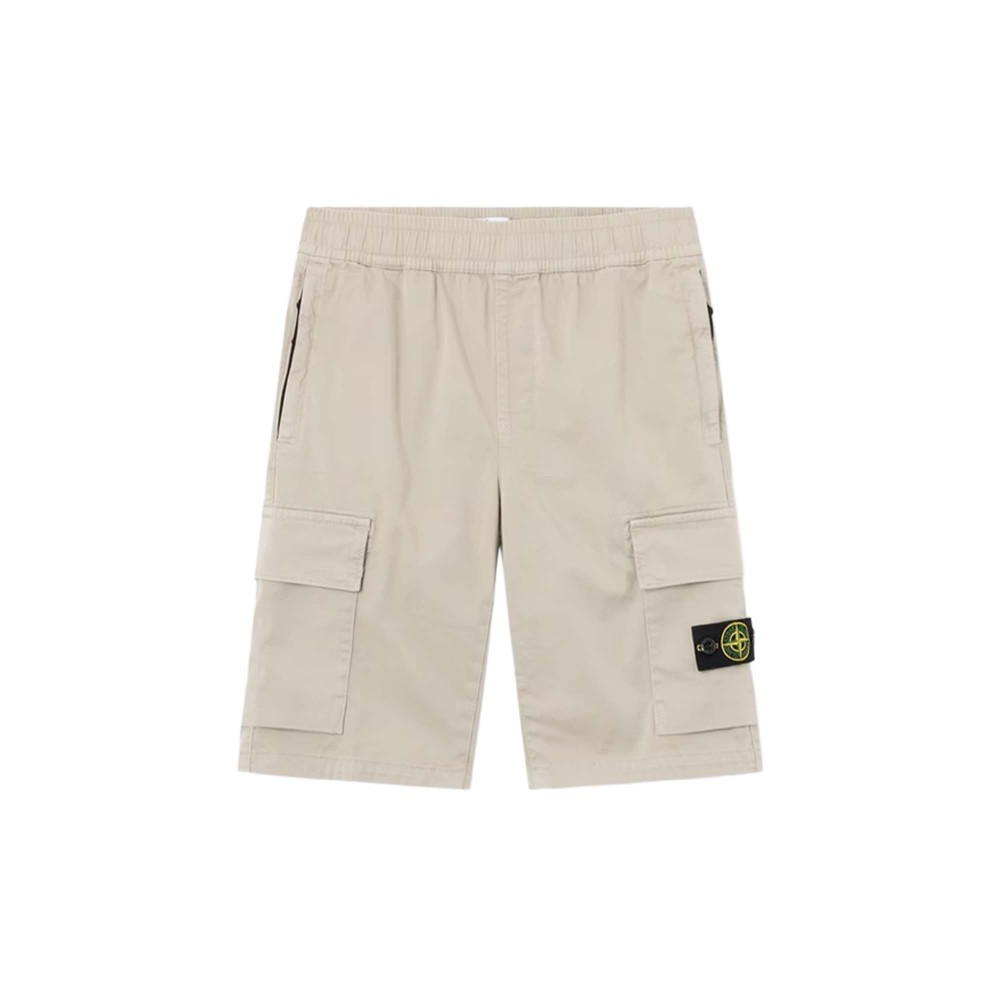 STONE ISLAND Shorts grigio...