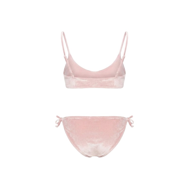 SAINT BARTH Bikini rosa velvet bambina